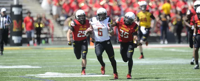 Terps Conclude Spring with Action-Packed Red-White Game
