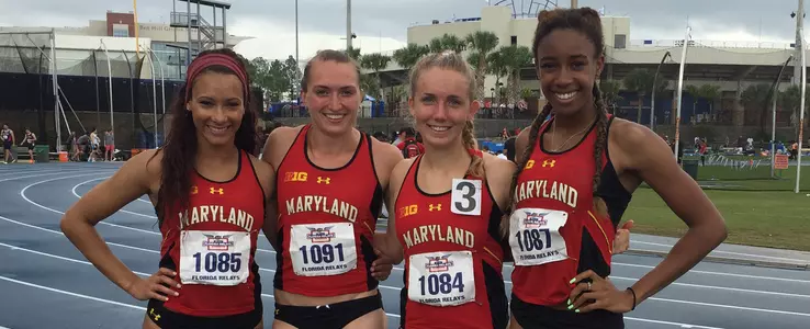 Terps Set New Sprint Medley Record at Florida Relays