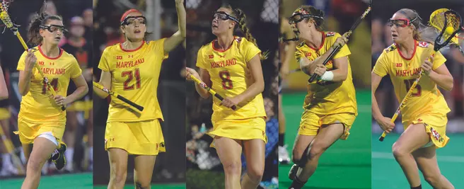 Five Terps Earn IWLCA All-America Honors