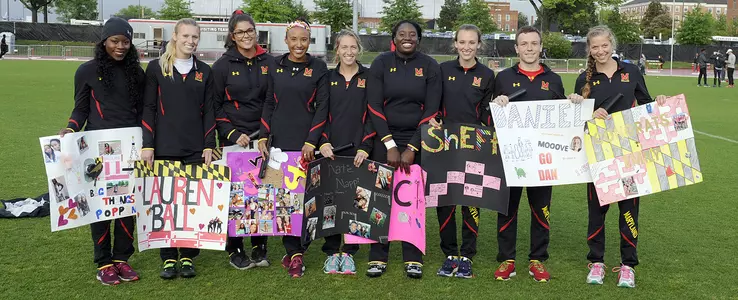 Terps Wrap Up Home Slate at Kehoe Twilight