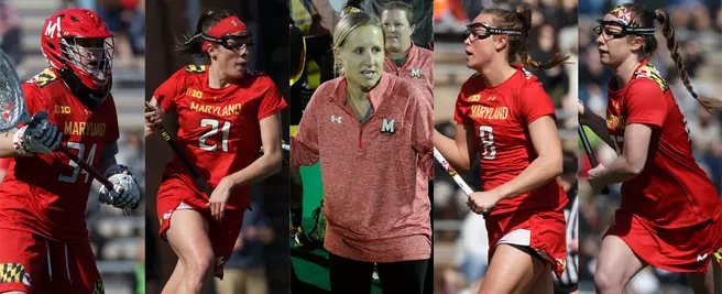 Five Terps Earn Top Big Ten Honors