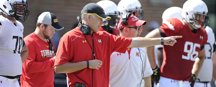 Terps Hold Open Practice & Annual Crab Feast
