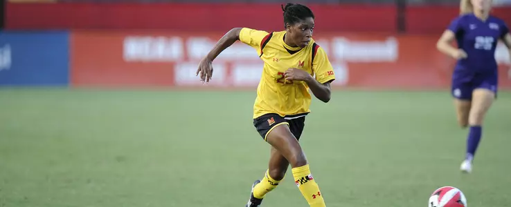Leone Earns First Win as Terps Down Tribe
