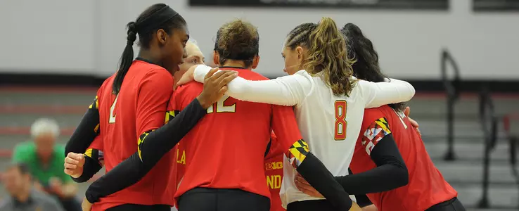 Terps Fall to No. 5 Washington in Three Sets