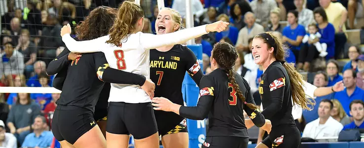 Terps Defeat Oklahoma in Four Sets