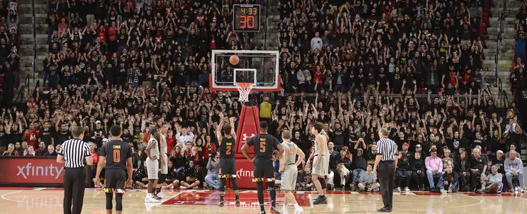 #22 Terps Host Rutgers Tuesday at XFINITY