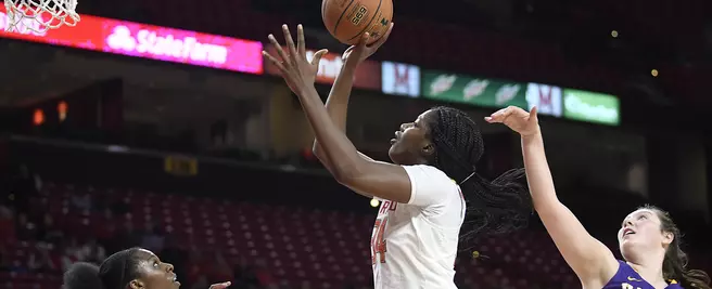 #15 Terps Run Past Great Danes, 91-58