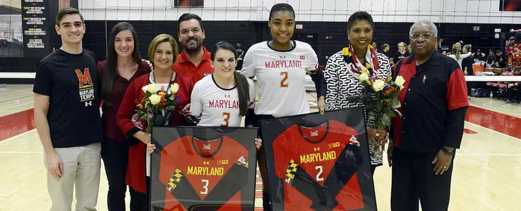 Terps Sweep Northwestern on Senior Day
