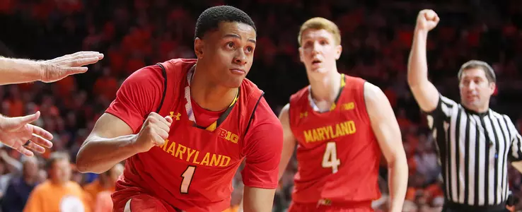 Cowan Jr. Lifts Terps to OT Win at Illinois