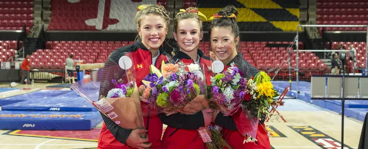 Terps Place Second on Senior Day