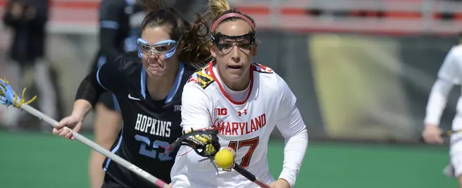 #1 Terps Rout #16 Johns Hopkins in B1G Opener