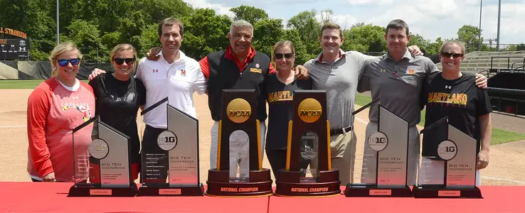 Terps Celebrate National Championships Wednesday