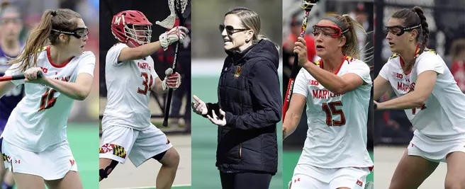 Five Terps Earn Top Big Ten Honors