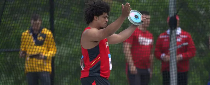 Thompson Takes 15th in Discus at NCAAs
