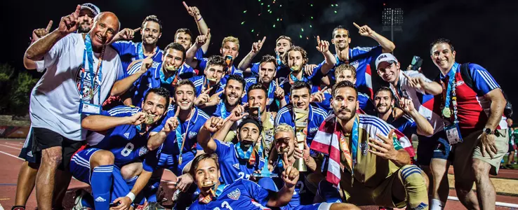 Rozhansky, Franco Lead USA to Maccabiah Gold