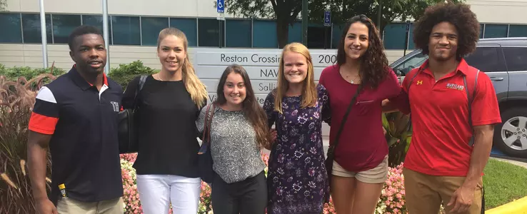 Student-Athletes Take Trip to Navient Finance