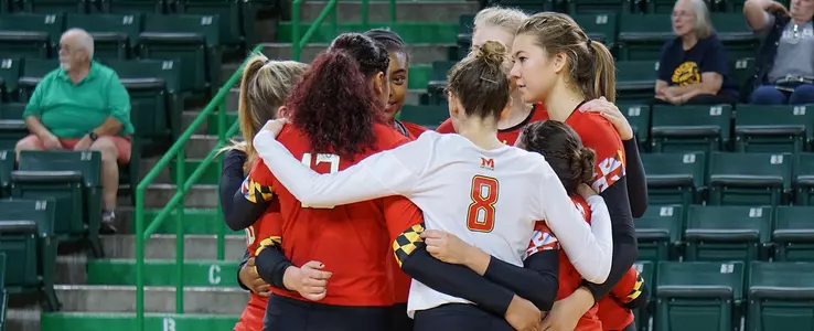 Terps Battle to Beat Toledo in Five