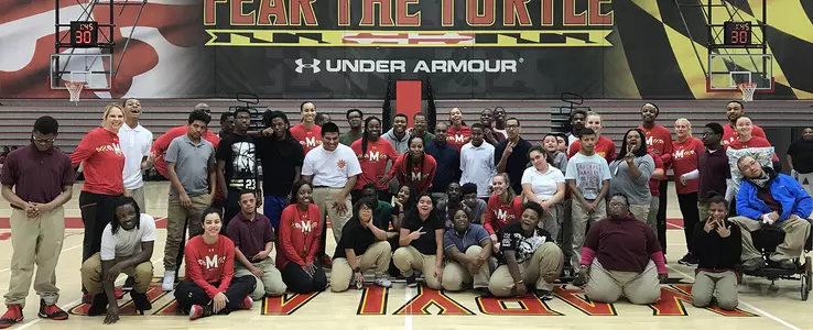 Terps Host Special Olympics Athletes