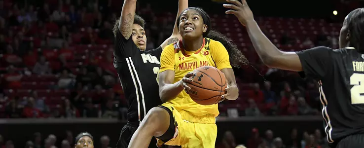 Five Terps Reach Double Figures in Loss to Purdue