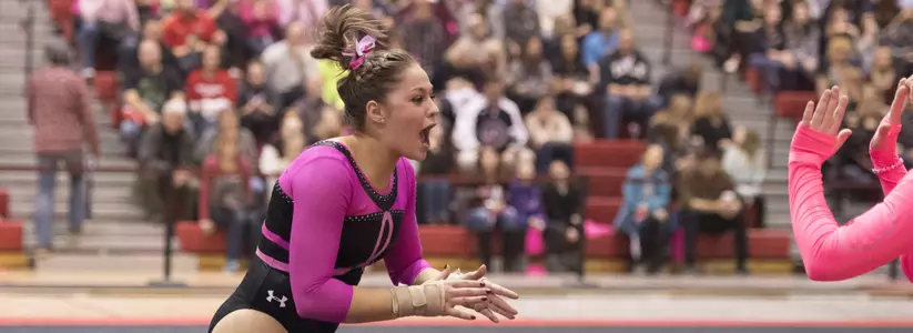#32 Terps Win Pink Invitational Tri Meet