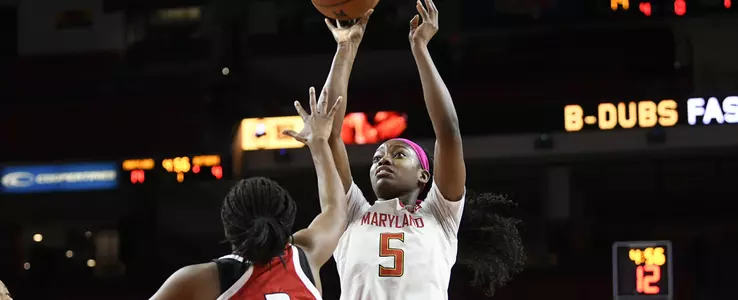 #10 Maryland Wins at Nebraska, 64-57