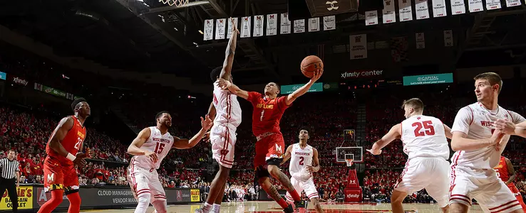 Maryland Uses Late Surge to Beat Wisconsin 68-63
