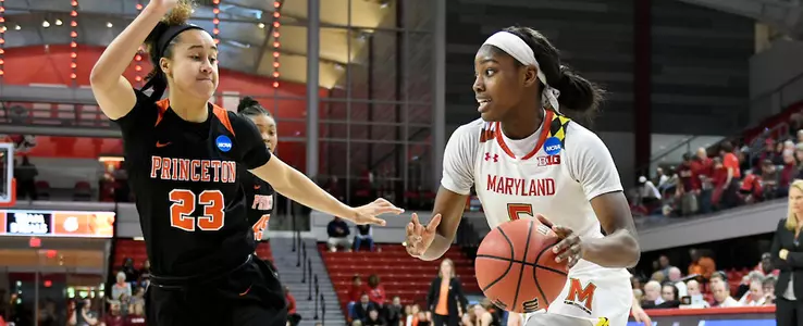 Maryland Routs Princeton in NCAA First Round
