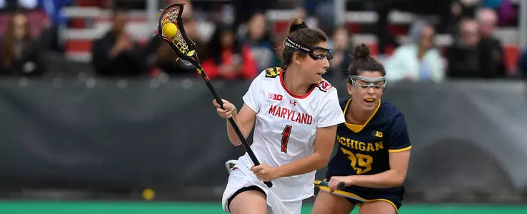 #2 Maryland Returns to B1G Play at Michigan