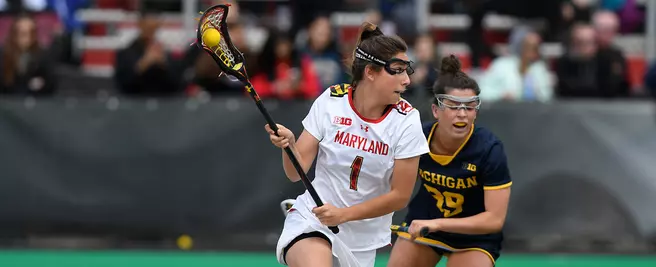 #2 Maryland Returns to B1G Play at Michigan