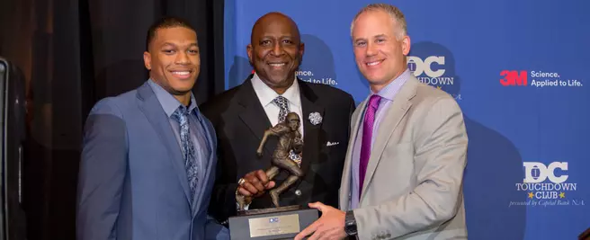 Moore, Driesell Honored at DC Touchdown Club Awards Dinner