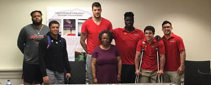 Student-Athletes Present Research Findings