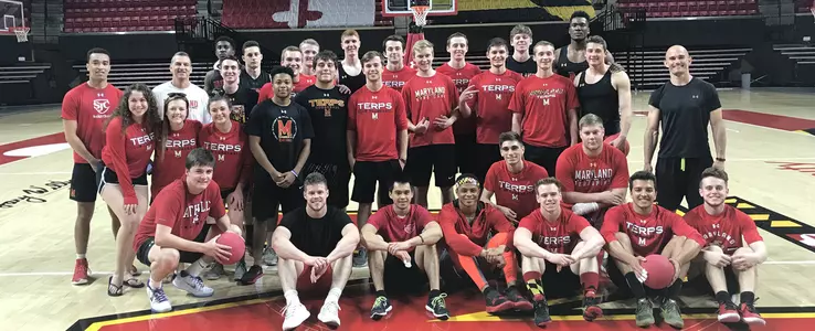 Terps Wrap Up #CampusChallenge with Dodgeball