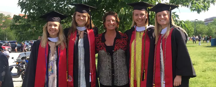 Terrapins Celebrate Four Graduates