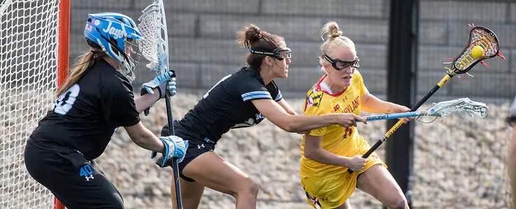 Steele Leads Terps Past Hopkins to B1G Finals