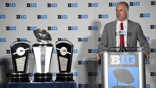 DJ Durkin at 2018 Big Ten Football Media Day