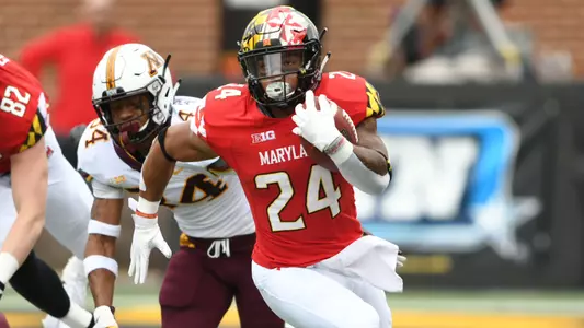 Ty Johnson rushed for an 81 TD vs. Minnesota
