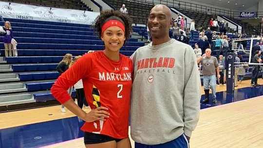 Rainelle Jones with her dad