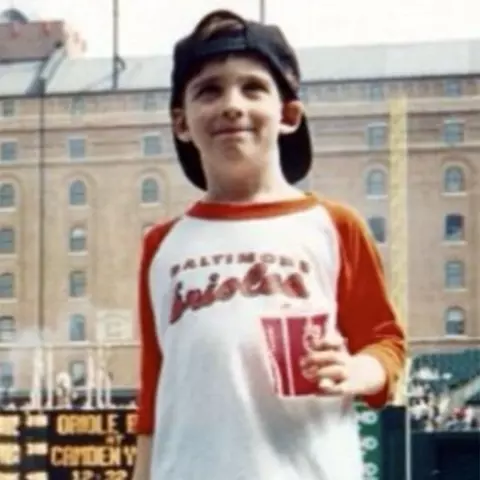 Adam Kolarek as a kid