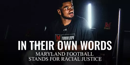 ITOW: Maryland Football Stands for Racial Justice
