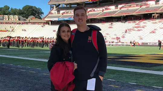 Sarah Molina and Caleb Rowe