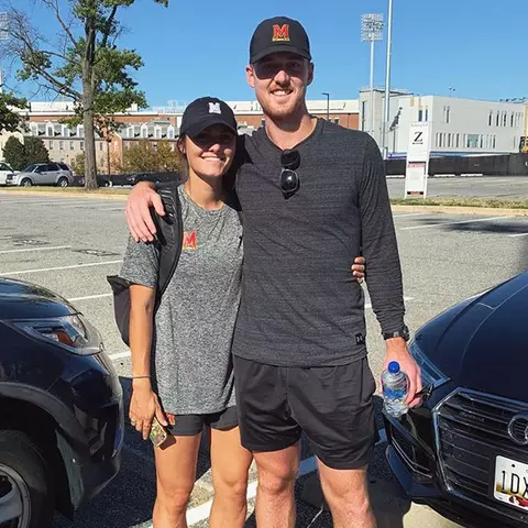 Sarah Molina and Caleb Rowe