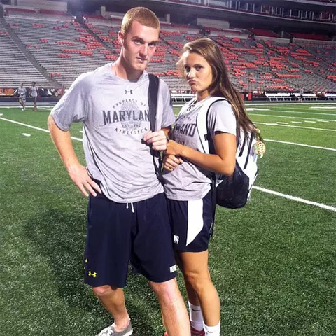 Sarah Molina and Caleb Rowe