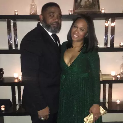 Bruce Perry with wife