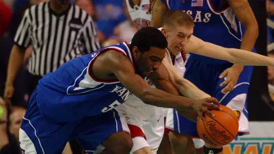 Steve Blake vs. Kansas in the 2002 Final Four