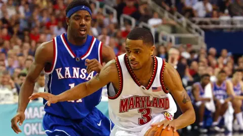 Juan Dixon vs. Kansas in the 2002 Final Four