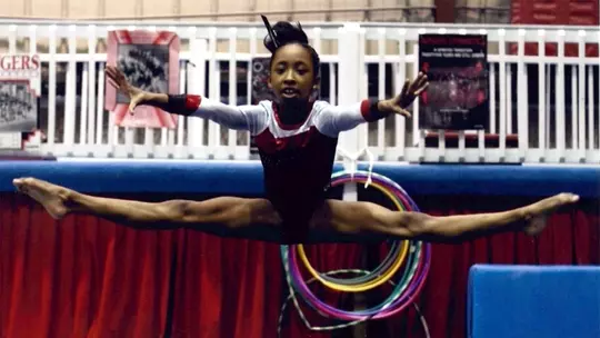 Tiara Wright as a youth competitor