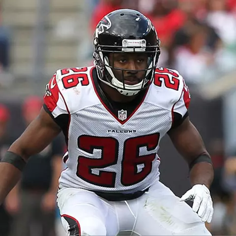 Josh Wilson with the Falcons