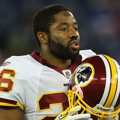 Josh Wilson with the Redskins