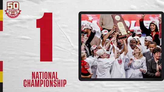 WBB 50th Season - 1 National Title