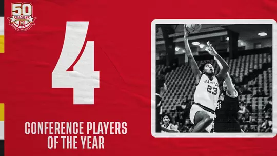 WBB 50th Season - 4 Conference Players of the Year